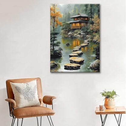 Paint by Numbers Kit for Adults Framed