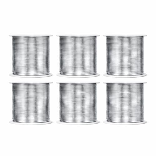 18 Gauge Silver Tone Combo Anodized Aluminum Craft Wire