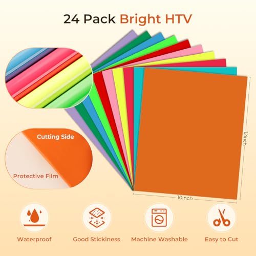 Bright Heat Transfer Vinyl