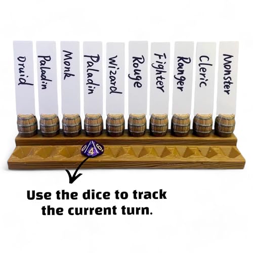 Initiative Tracker with 10 Barrel Slots