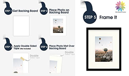 Mat Board Center 10 Pack 8x10 Photo Mats for 5x7 Picture