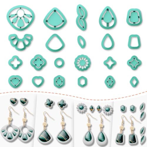 Polymer Clay Cutters (22 Count)