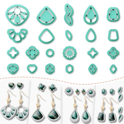 Polymer Clay Cutters (22 Count)