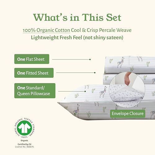 Organic Cotton Twin XL Sheets