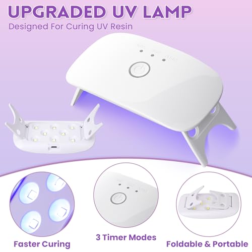 250g UV Resin Jewelry Making Kit