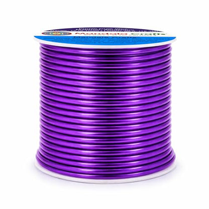 12 Gauge Purple Anodized Aluminum Craft Wire (60 Foot)