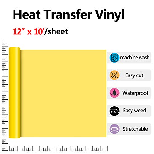 RENLITONG Heat Transfer Vinyl (10 Foot)