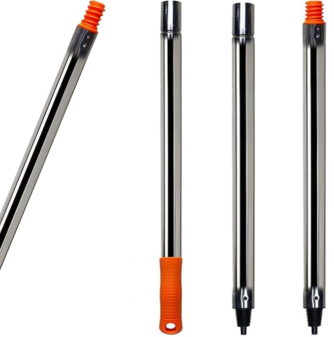 3 PCS Total 4 Ft Extension Pole