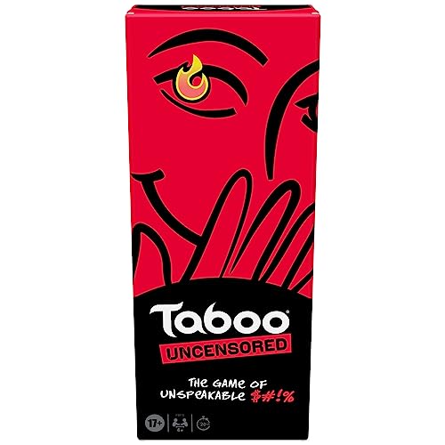 Taboo Uncensored Board Game for Adults Only