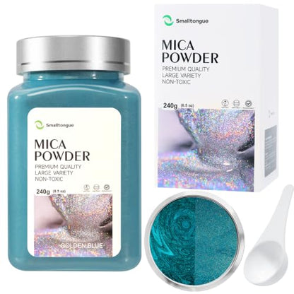 Mica Powder Golden Blue