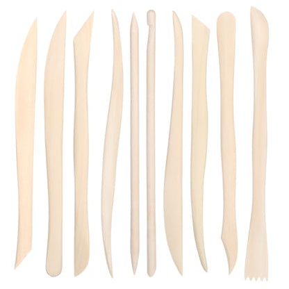 50PCS Wooden Clay Sculpting Tools