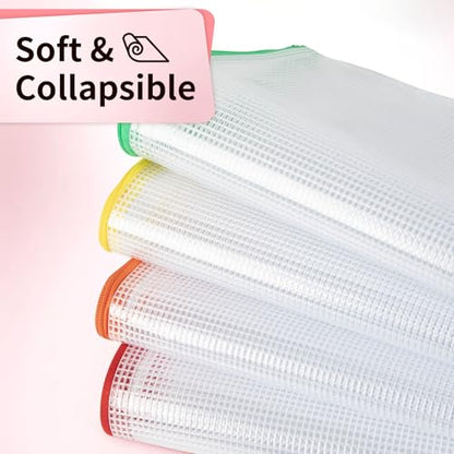 12 Pack B4 Mesh Zipper Bags (12 Count)