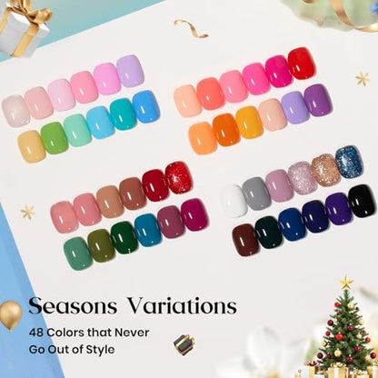 Beetles 48 Colors Gel Nail Polish Set
