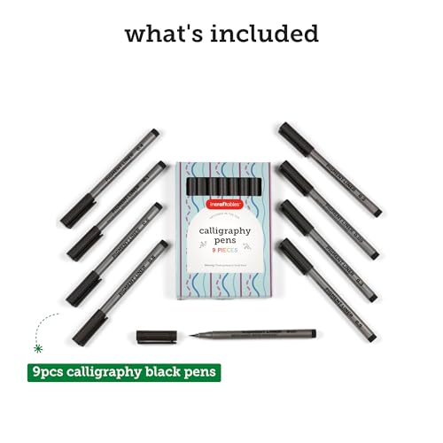 Calligraphy Brush Pens (9 Count)
