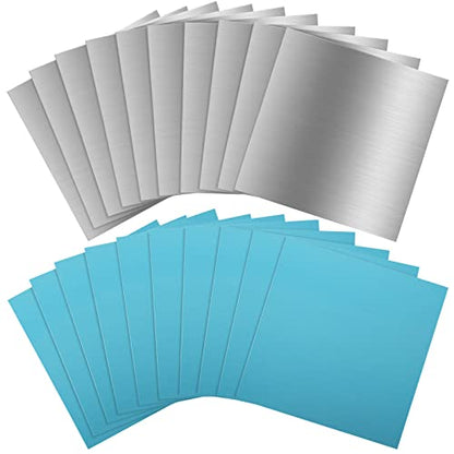 20 Pack 6061 T6 Aluminum Sheet Metal 6 x 6 x 1 (20 Count)