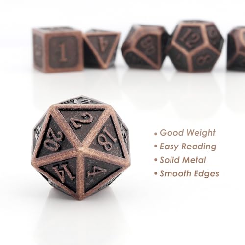 Metal DND Dice Set