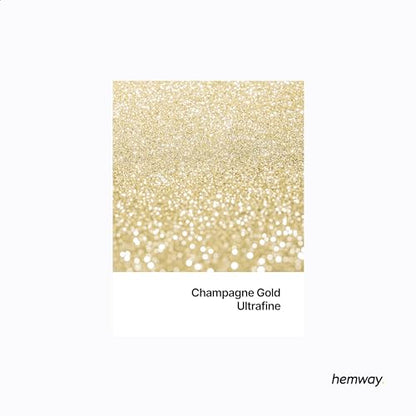Resin Glitter Champagne Gold 100g Polyurethane & Epoxy Glitter (100 Gram)