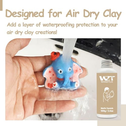 Air Dry Clay Glaze 100ml