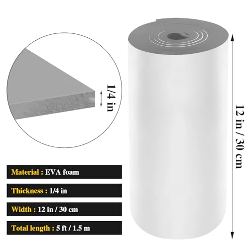 Adhesive Foam Padding Closed Cell EVA Foam Sheets Insulation Board Foam Sheet Pad with Sticky Back