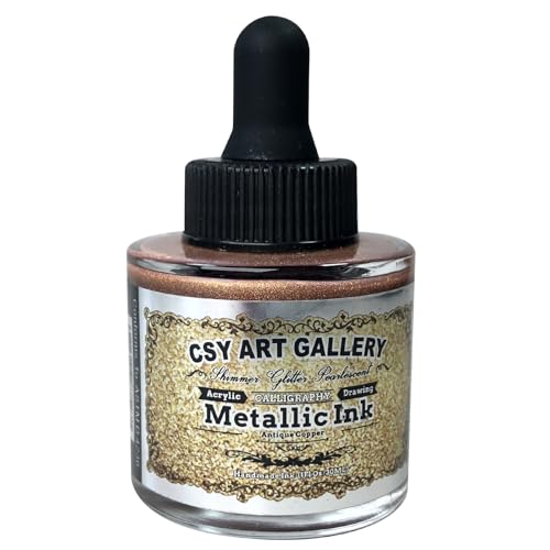 Metallic Acrylic Inks