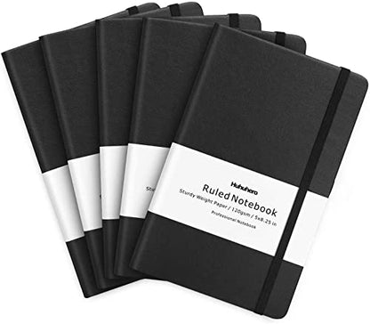 5 Pack Lined Journal Notebook (5 Count)