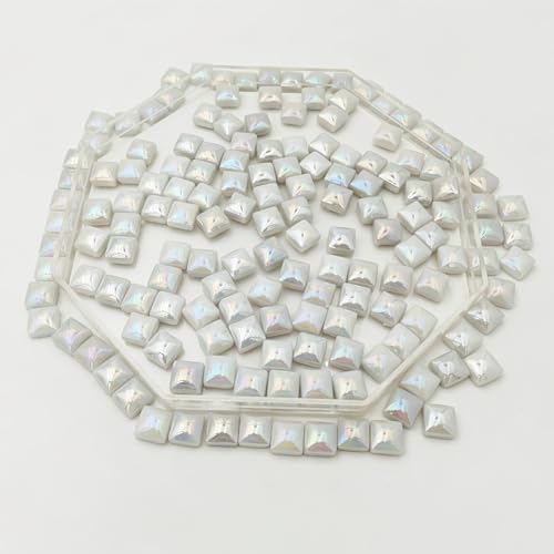 1.1lb Crystal Glass Mosaic Tiles for Crafts (150 Count)