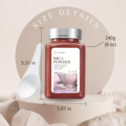 Mica Powder Ruby Red