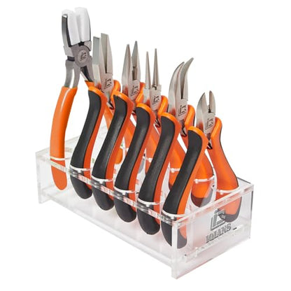 6PCS Jewelry Pliers Set with Acrylic Pallet