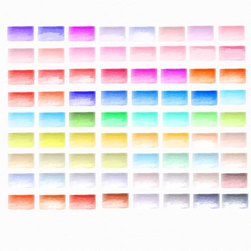 Watercolor Pens Set (72 Count)