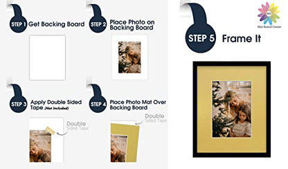 Mat Board Center 10 Pack 8x10 Photo Mats for 5x7 Picture