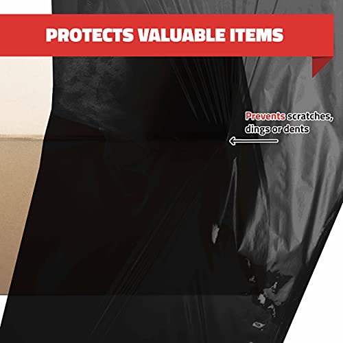 20 Pack Stretch Wrap 18 Inch 80 Gauge Shrink Wrap Black