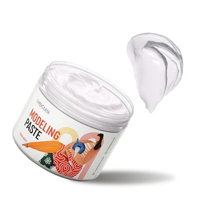 Modeling Paste for Textured Art and Acrylic Painting (16.9 Fl Oz)