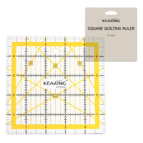 6"x6" Non Slip Quilting Ruler