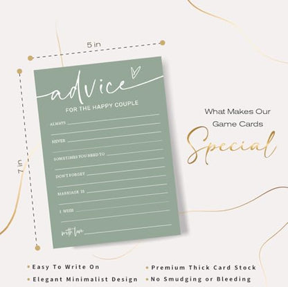 Bridal Shower Games Cards (25 Count)