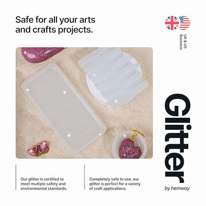 Resin Glitter Mother of Pearl Iridescent 100g Fine (3.5 Ounce)