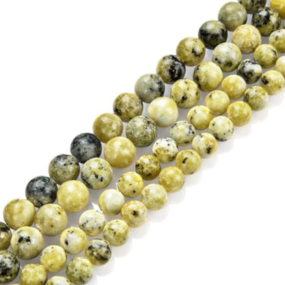 180pcs Adabele Natural Yellow Turquoise Gemstone 4mm (186 Count)