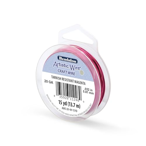 20 Gauge Tarnish Resistant Colored Copper Craft Wire