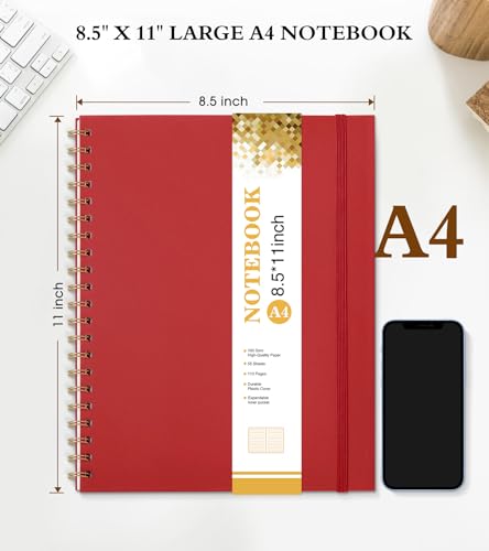 Spiral Notebook Journal 8.5” x 11”
