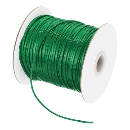 Waxed Cord 3mm Waxed Polyester Cord 44 Yard Wax String for Bracelet Making