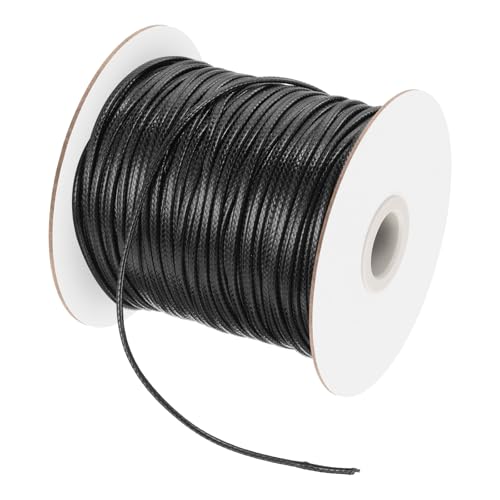 Waxed Cord 3mm Waxed Polyester Cord 44 Yard Wax String for Bracelet Making