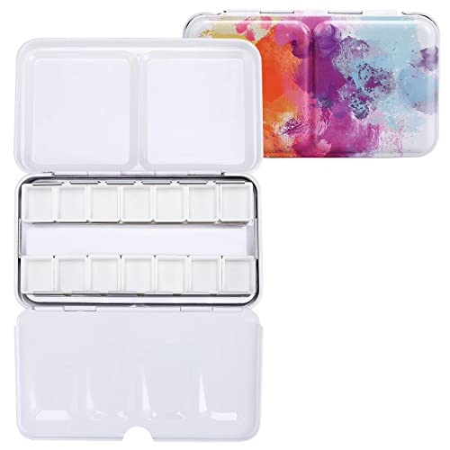 Empty Watercolor Palette