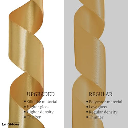 Gold Satin Ribbon 3