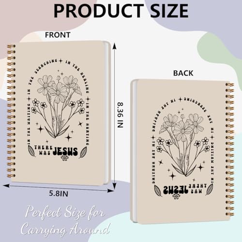 Boho Floral Christian Notebook Journal