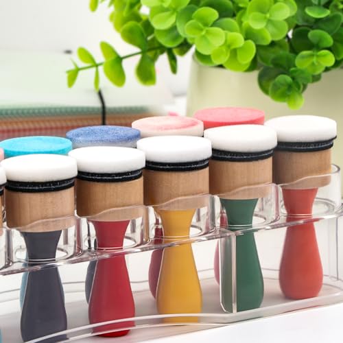 47 Packs Ink Blending Foam Pads Set (47 Count)