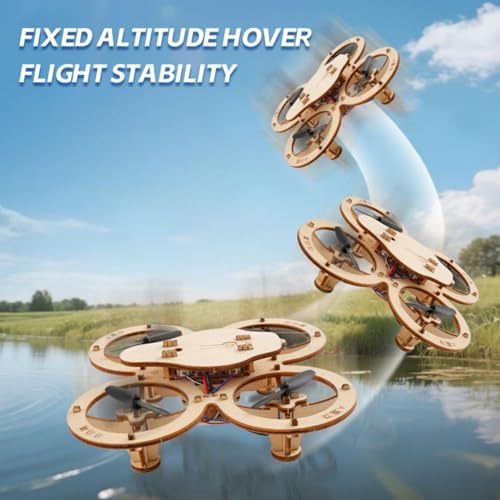 DIY Wooden RC Drone Kit for Beginners