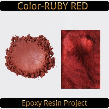 Mica Powder Ruby Red