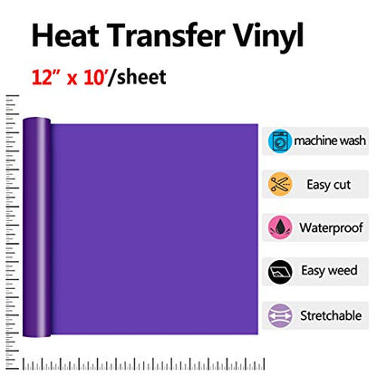 RENLITONG Heat Transfer Vinyl (10 Foot)