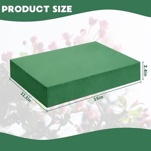 Wet Dry Green Floral Foam for Flower Arrangements 15.7"