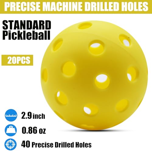 Pickleball Balls (20 Count)
