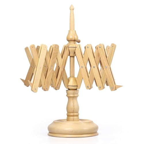 Wooden Yarn Winder with Swift